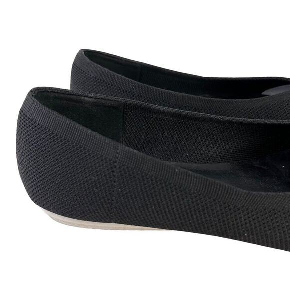 Sole Society Womens Black Knit Slip On Point Toe Loafers Flats Shoes sz 7 M - Picture 12 of 16